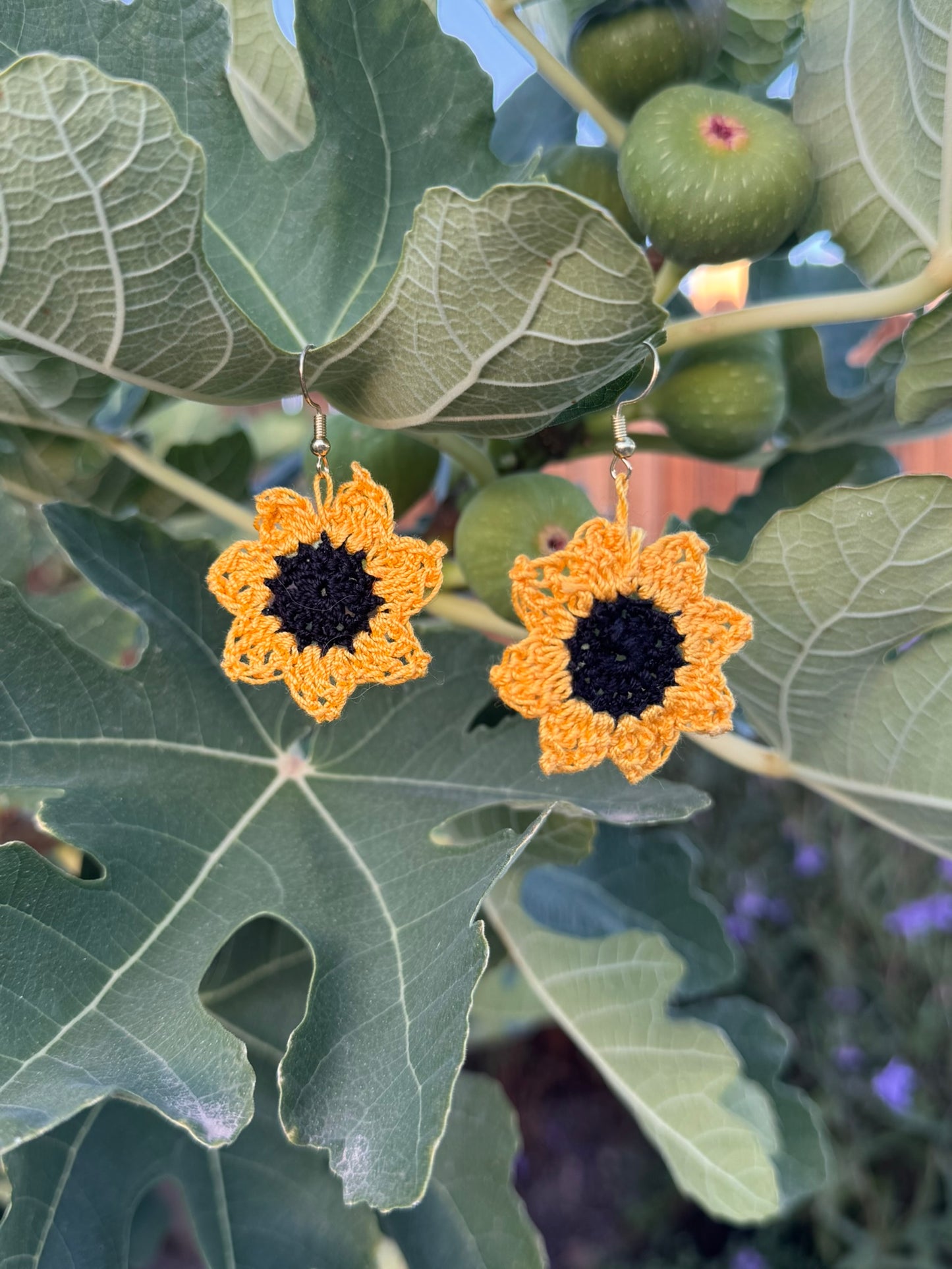 Sunflower Earrings