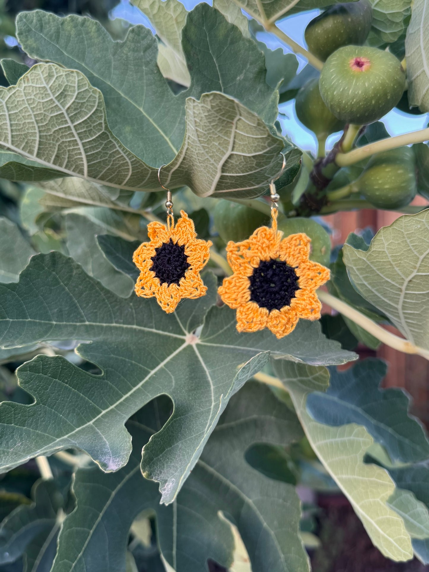 Sunflower Earrings