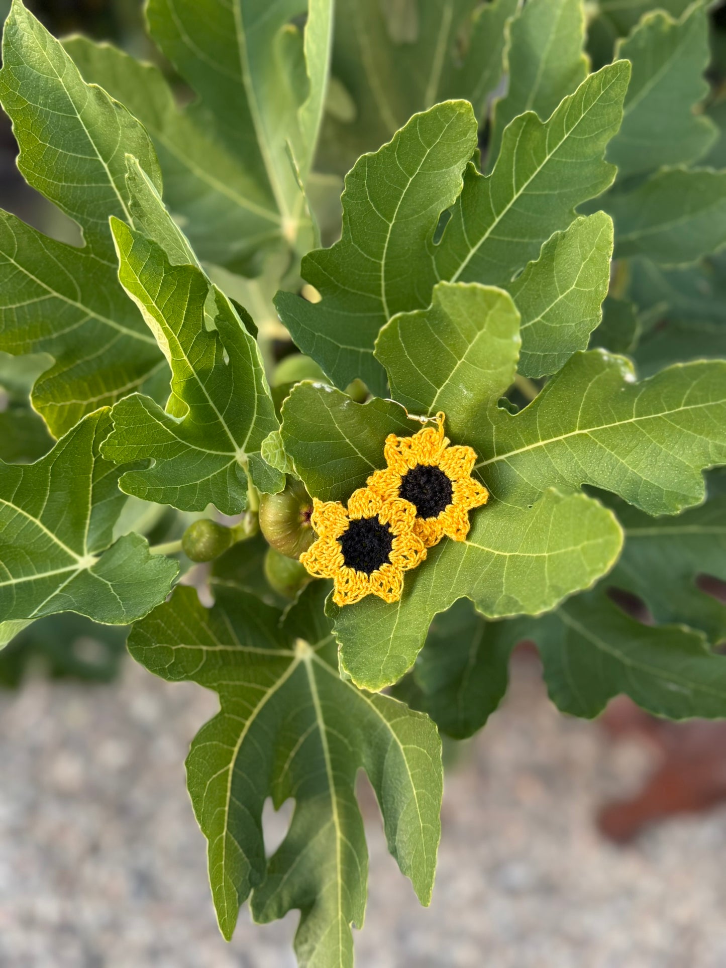 Sunflower Earrings